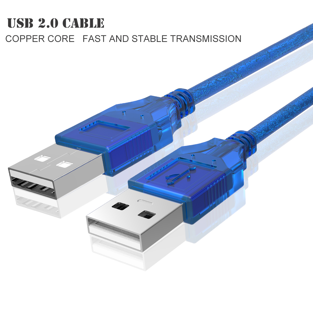 Usb 2.0 skjøteledning type en hann til maledata overføringskabel usb 2.0 ledning 1ft 5ft 10ft til radiator bilhøyttaler harddisk