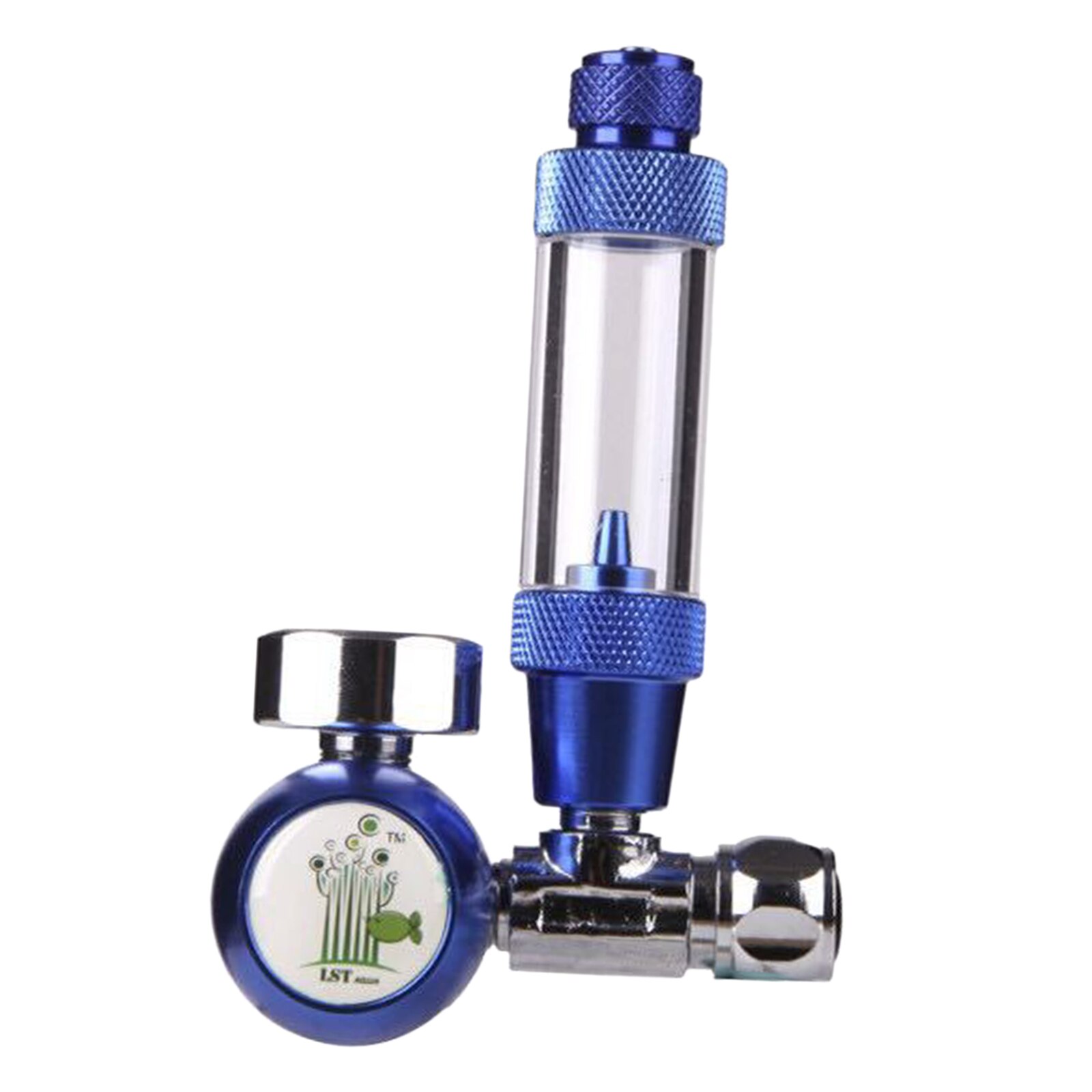 Aquarium CO2 Regulator w/ Bubble Counter Check Valve Adjustable Garden House