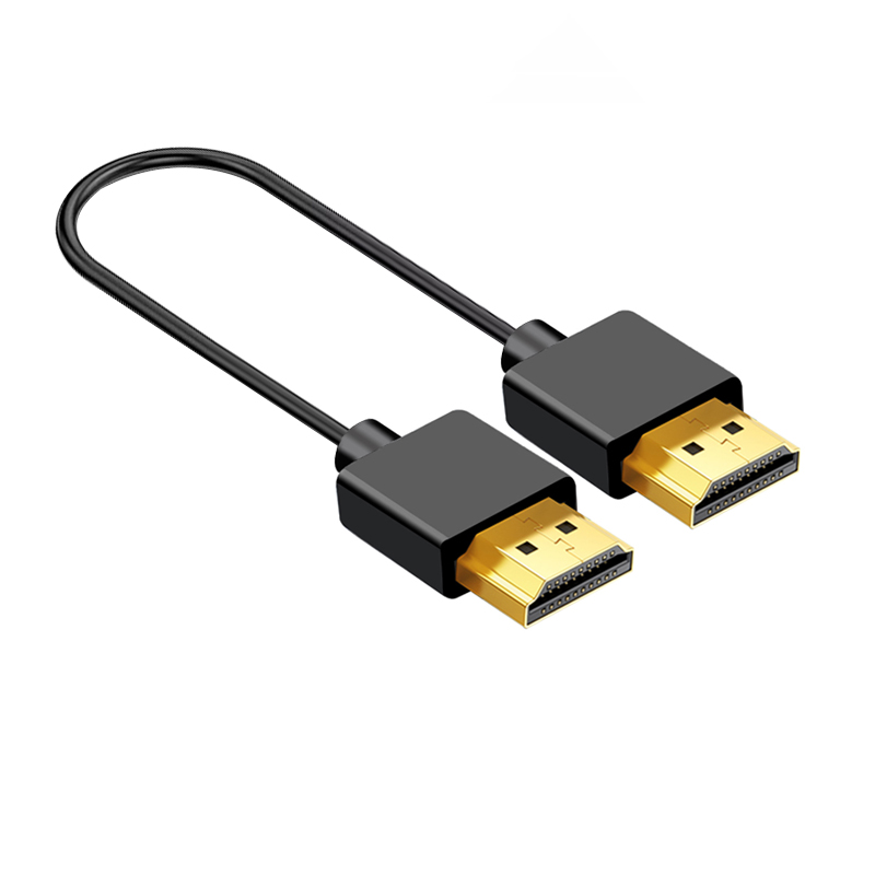 Mini HDMI y Micro HDMI versión 2,0, Cable Flexible ultrafino 4K, OD3.2 delgado Cable corto y suave, 20cm, 30cm, 50cm, 1m