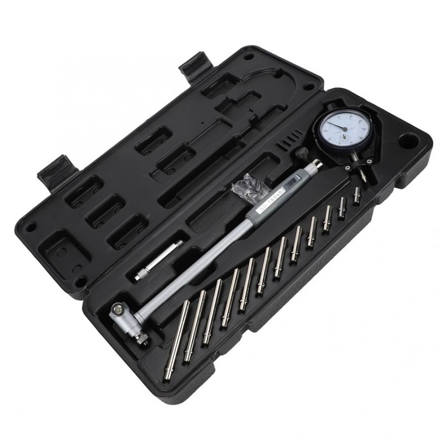 Internal Diameter Gauge Aluminum Alloy High Accuracy Measurement Tool 50-160mm Dial Indicator Cylinder Gauge