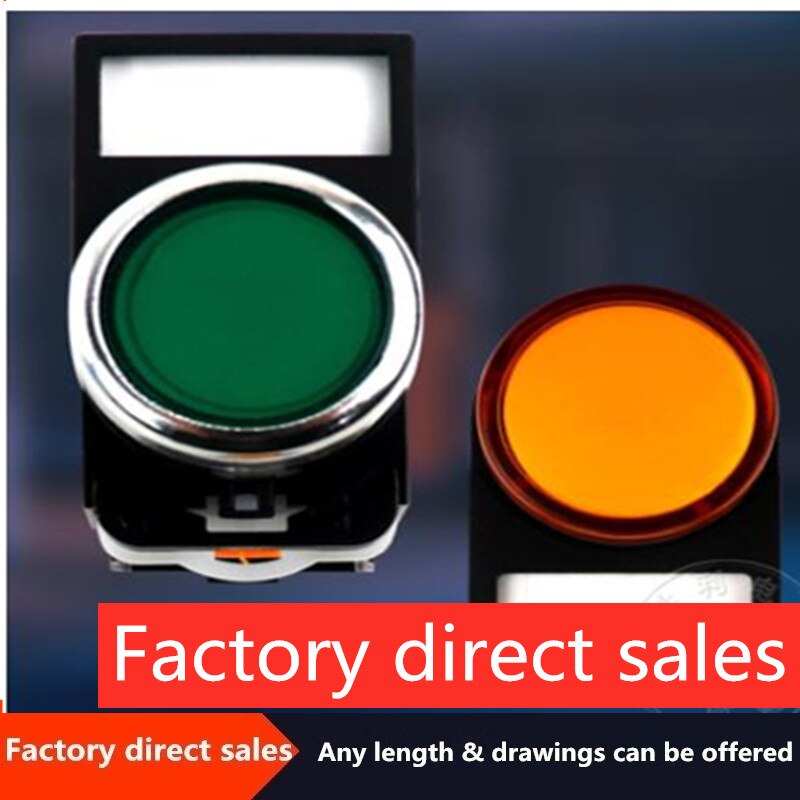 Direct Selling XB2-BW3361C BW33B1C BW33M1C Groen Met Licht Schakelaar 24V 220V