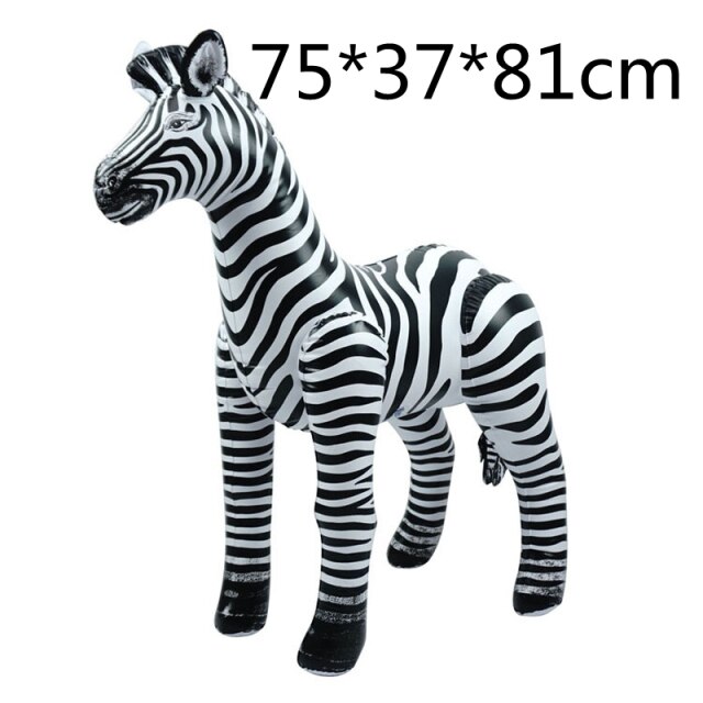 Ballon géant gonflable, girafe, pâques, lapin, Jungle, Safari, anniversaire, zèbre, animaux, Zoo, éléphant, forêt, grenouille, conte de fées: zebra