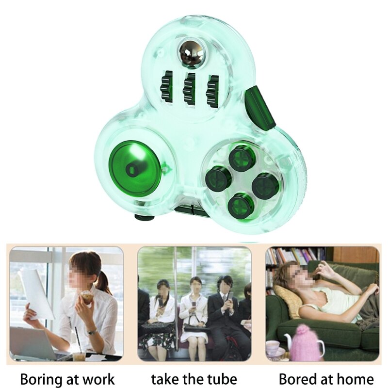 Fidget Cubo de almohadilla para mando-juguete antiestrés de Premium-utilizado para aliviar el estrés, un juguete de mano antiansiedad