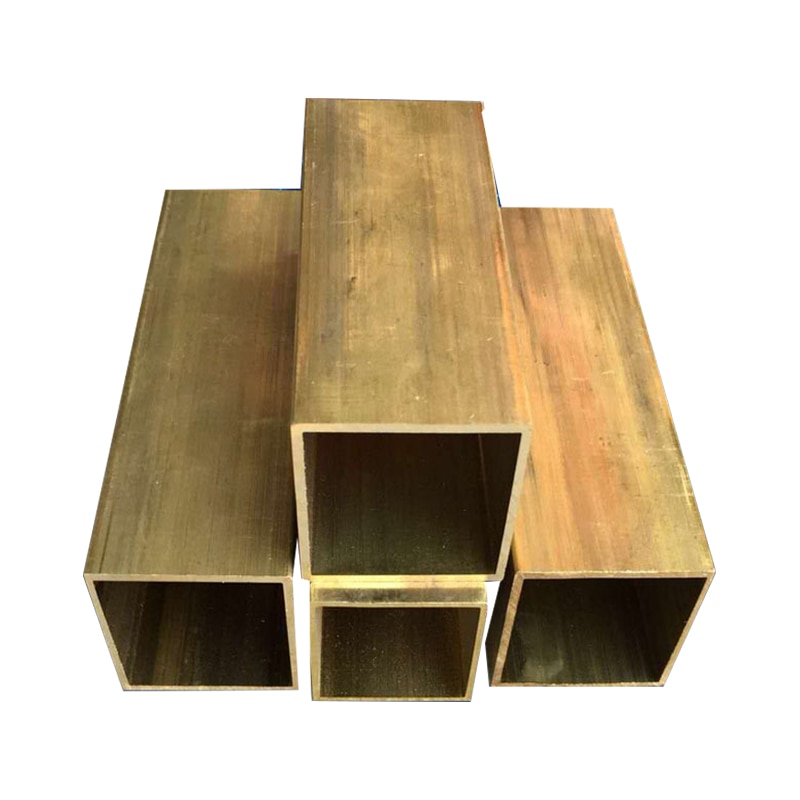 Hollow Square Rectangle Flat Brass Tube With Best Price