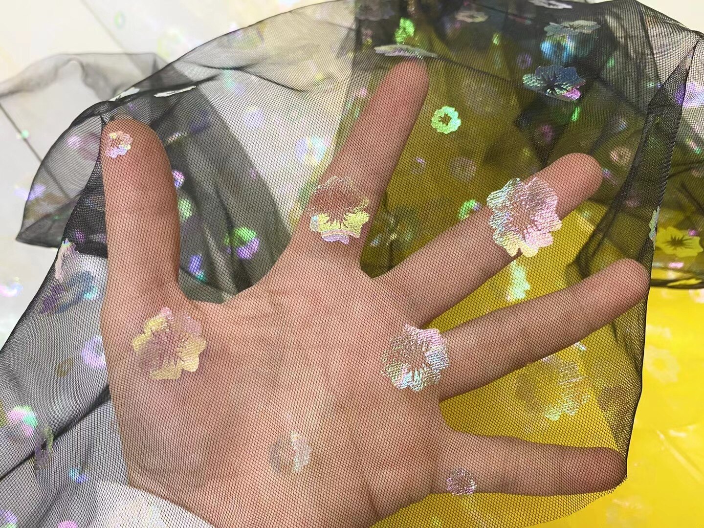 Fabric Mesh Sandwich Canvas Semi custom mesh colors