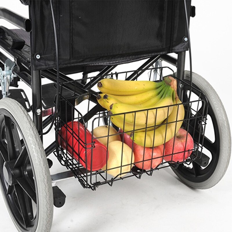 JayCreer Universal Folding Rear Basket For Wheelchairs,Scooters
