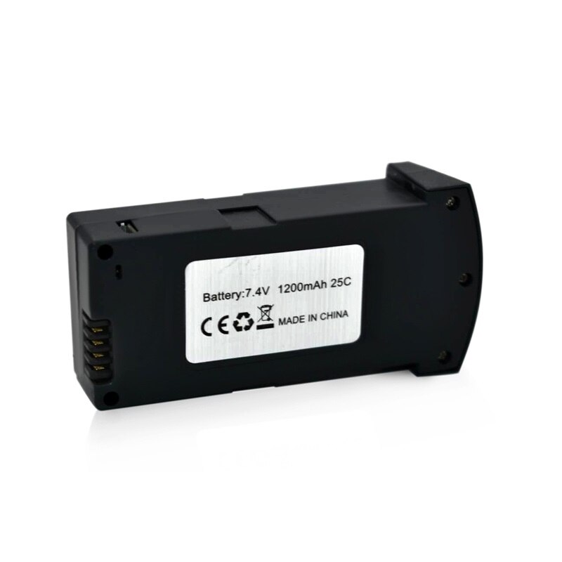 Cargador de batería LiPo 3 en 1, 7,4 V, 1200 MAH, 25C, para E520, E520S, JD-22S, recambios de cuadrirrotor RC, 1200 mAh, 7,4 V
