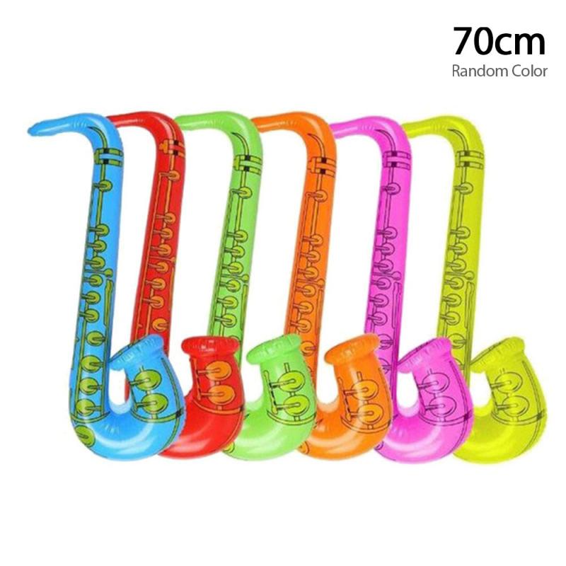 1Pc/4Pcs/6Pcs Environmental PVC Inflatable Musical Instrument Simulation Stage Props Party Supplies Inflatable Toys