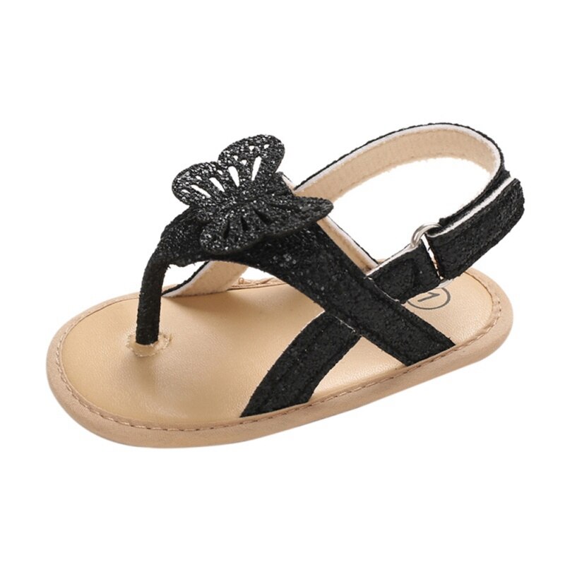 Sandálias para meninas com laço de pu, sapatos baixos com pérolas e salto alto para crianças pequenas, festa de casamento, verão: B / 6-12M