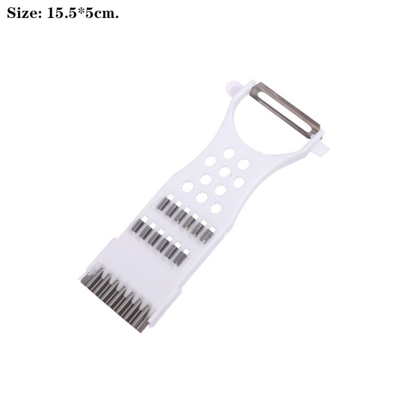 Rasp Rvs 4 Zijdig Shredder Met Container Keuken Accessoire Handvat Kleur Willekeurige: NO3