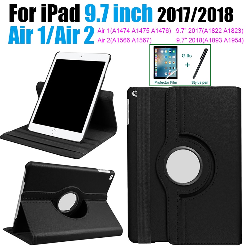 Etui do ipada Air model A1474 A1475 A1476 retina cover,Auto Sleep Cover do etui na ipada Air 2013 Release 360 stopni obrotowa obudowa