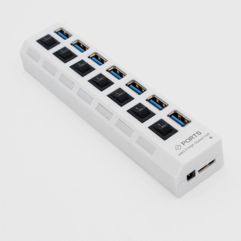 3.0 Usb Hub Splitter Meerdere 7 Port Hub Splitters Met Power Adapter Computer