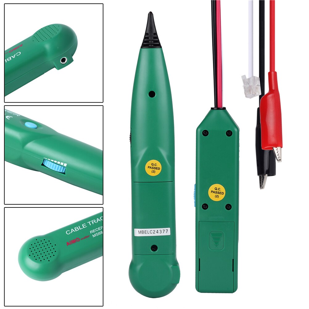 Telephone Line Track Tool Wire Internet Cable Test Machine for Internet Telephone Line without Battery KSI999