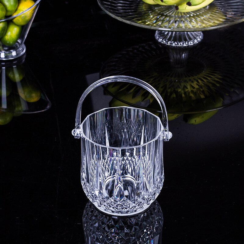 Cubo aislado para hielo de acero inoxidable Premium para champán, vino y cerveza. Bañeras y cubos de Metal para bebidas, para fiestas, bebidas: A