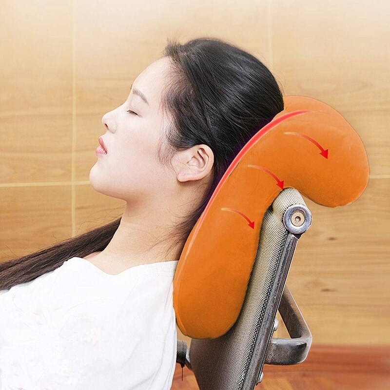 Memory PP Cotton Office Noon Nap Pillow Breathable Desk Sleep Cushion Slow Rebound Free Hands Body Pillow