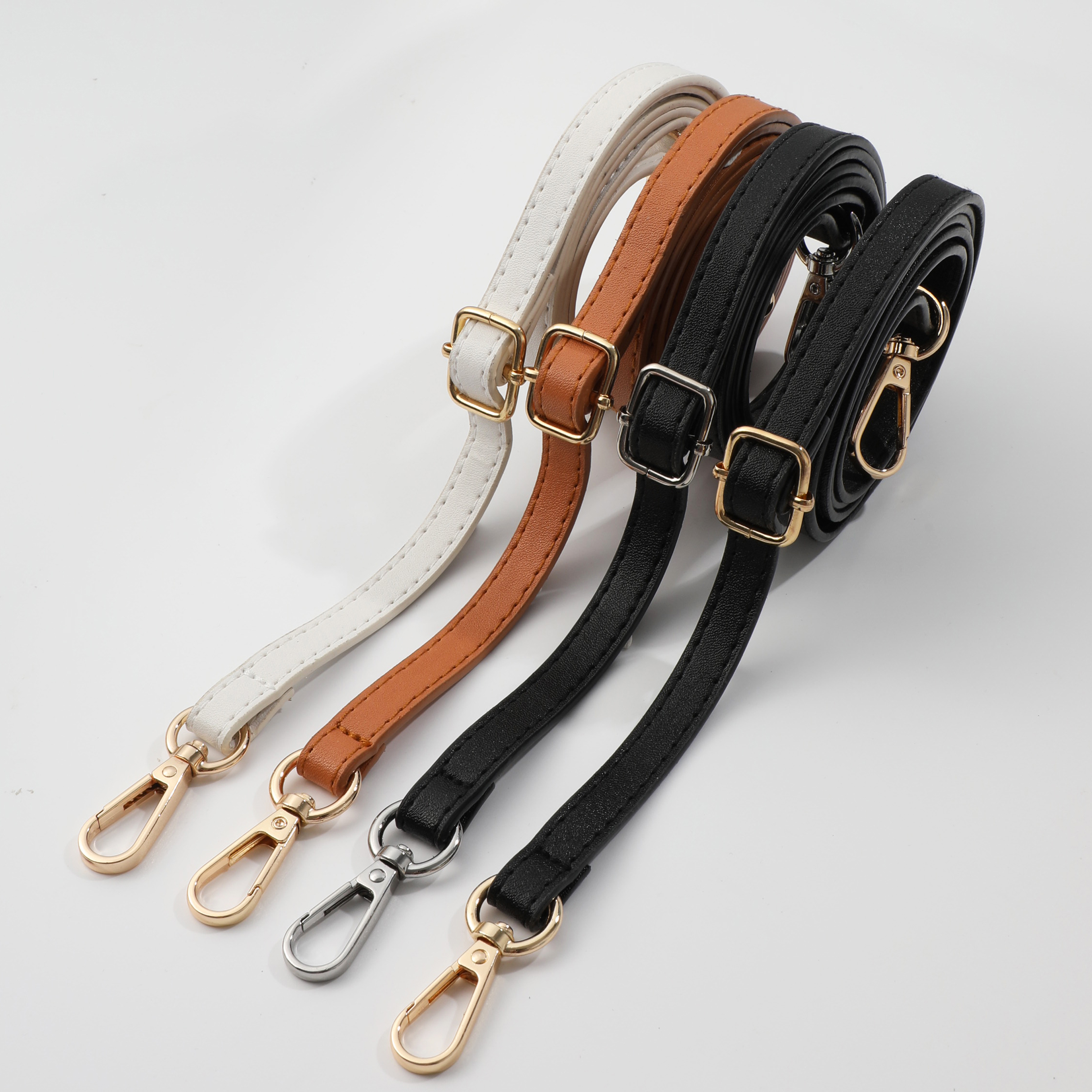 125 CM Lange PU Lederen Tas Riem Accessoires voor handtassen 1.2 CM Brede Schoudertas Riem Voor crossbody Vervanging riem Voor Tassen