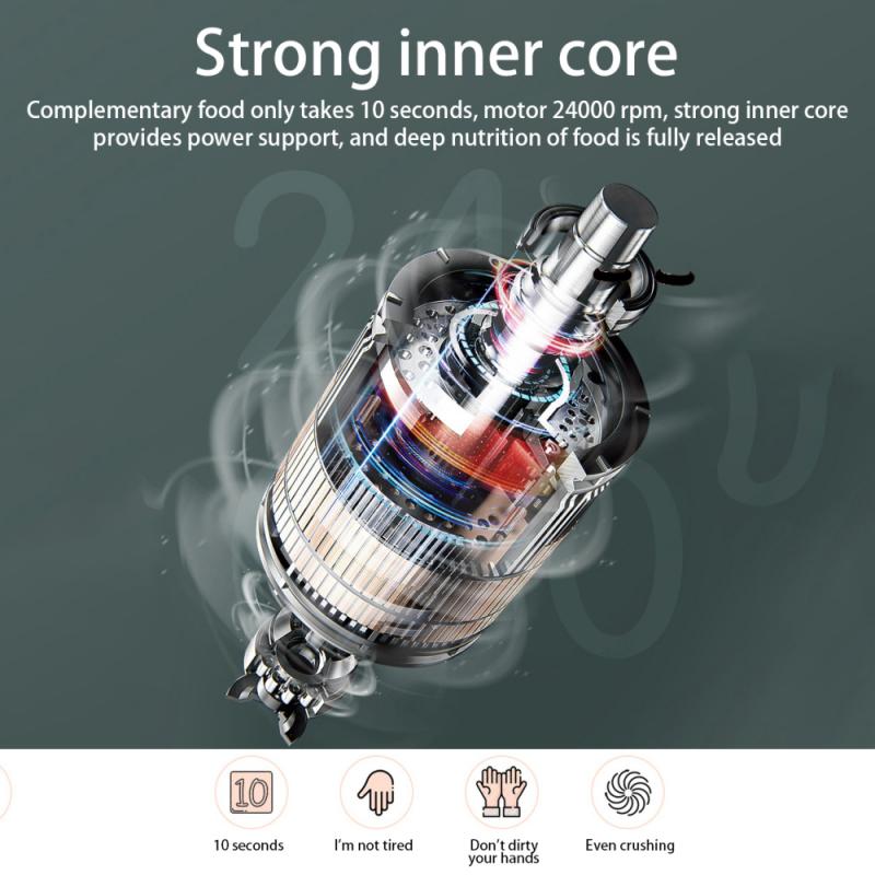 Multifunctional Electric Meat Grinder Vegetable Grinder Kitchen Artifact Food Processor Vegetable Grinding