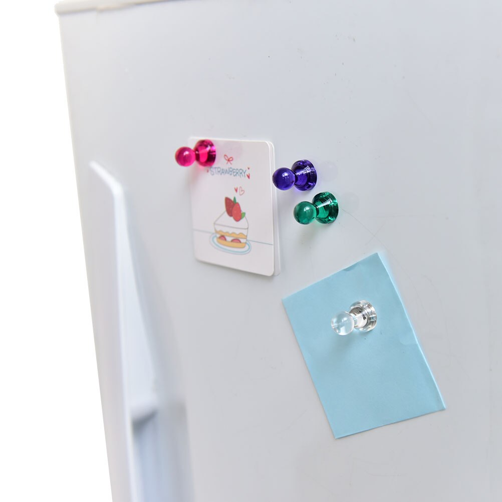 Gør-det-selv boligdekoration væg tilfældige stærke magneter neodym magnetisk pin fingerstifter køleskab whiteboard opslagstavle kegle