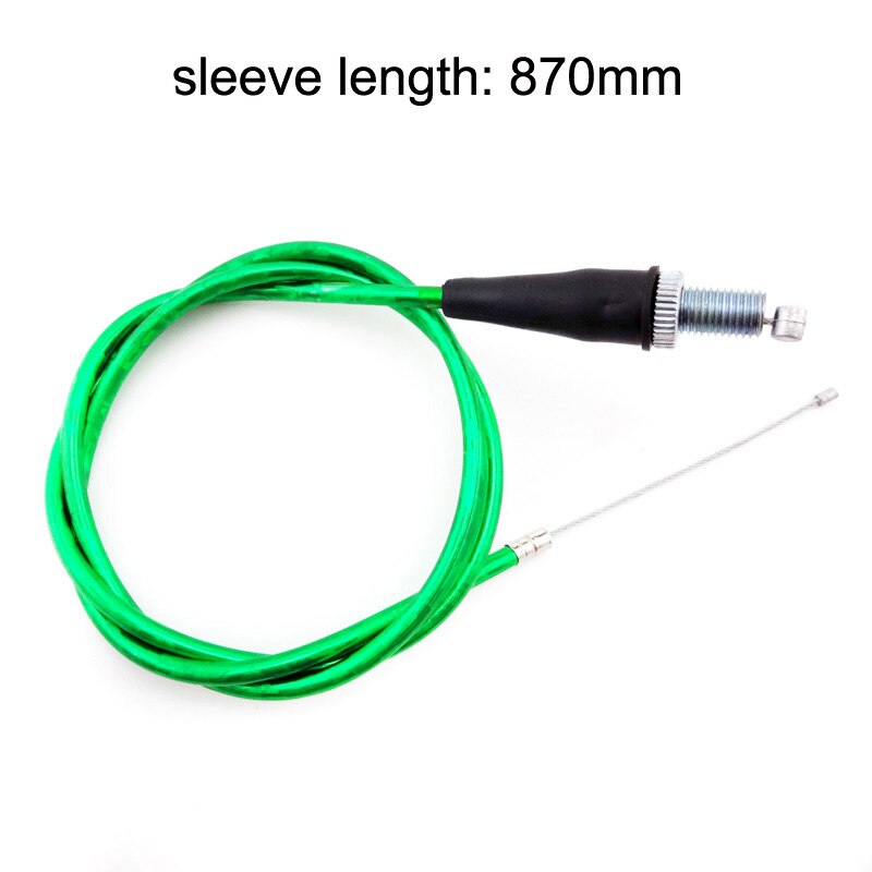 Xlsion twist gaskabel för apollo orion ssr 50cc 70cc 90cc 110cc 125cc 140cc 150cc 155cc 160cc motorcykel pit dirt bikes: Grön