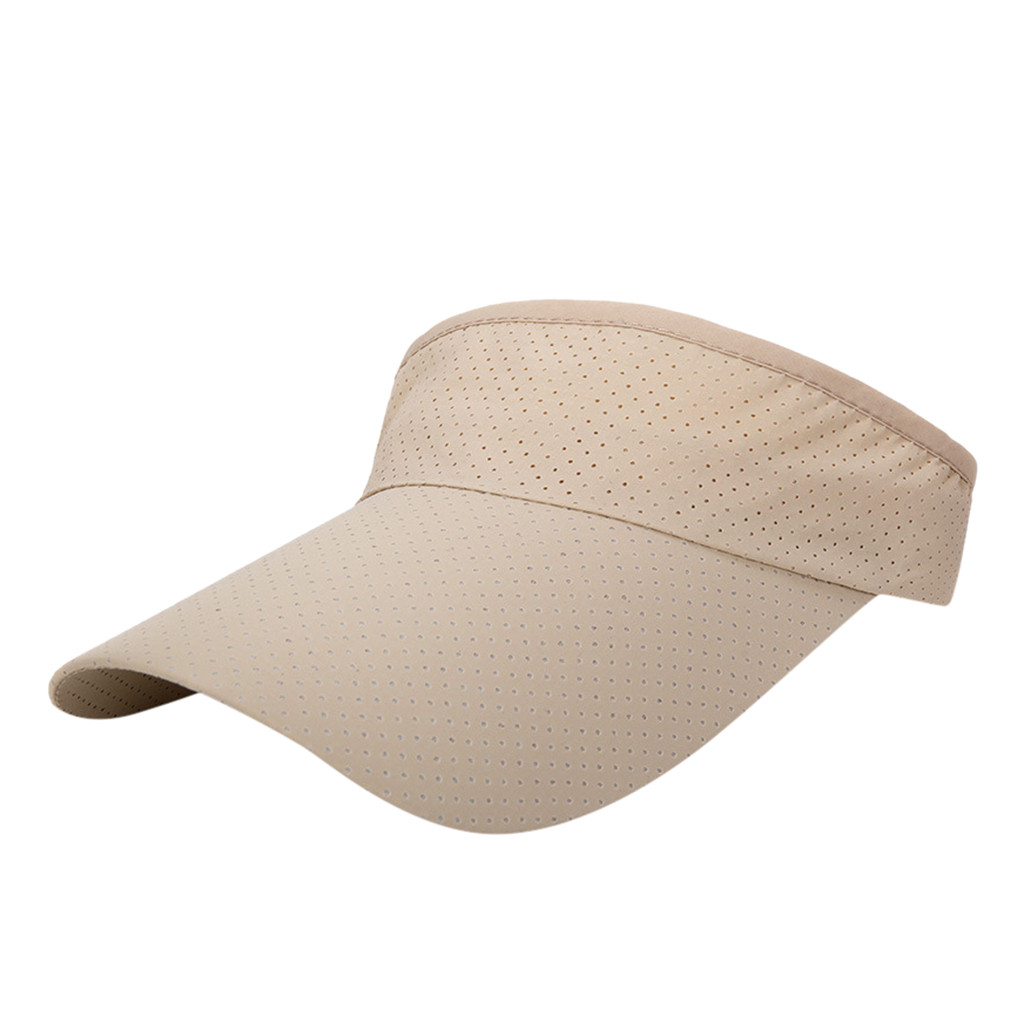 1PCS Men And Women summer Sun Hats packable sun visor hat with big heads wide brim beach hat UV protection cap #35