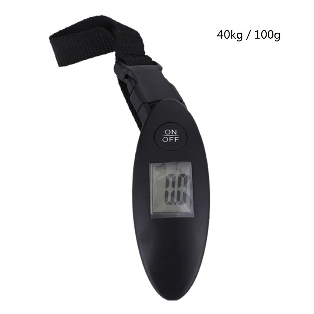 Mini báscula Digital portátil, 50KG, 5/10g, con cinta métrica, para pesca, equipaje, cocina: 6