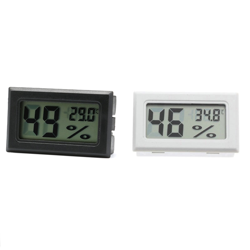 Mini Lcd Digitale Hygrometer Thermometer Vochtigheid Temperatuur Vocht Sensor Meter Temperatuurmeter Indoor