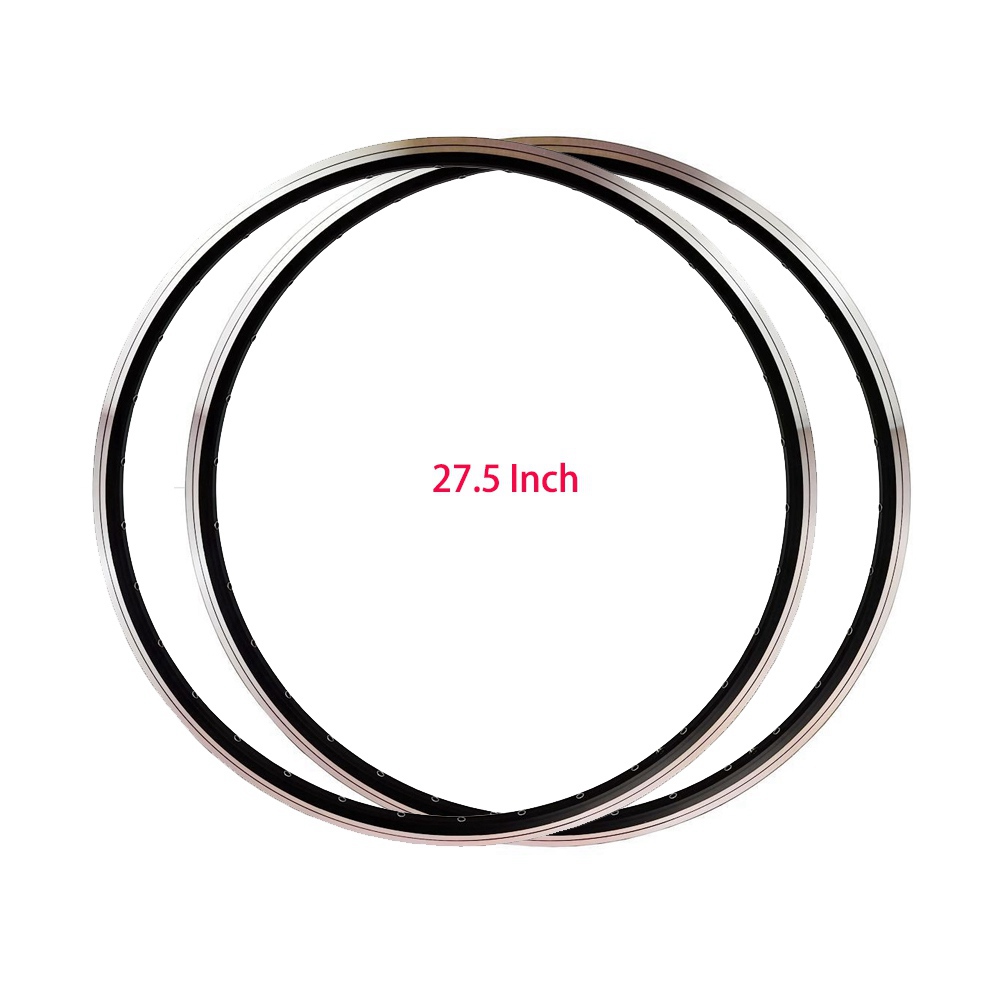 Pasak-llanta de bicicleta de montaña, llanta con freno en V, 32h, válvula Schrader de doble capa AL6061, 29, 27,5, 26 pulgadas, CNC Edge, freno de zapata: 27.5 inch