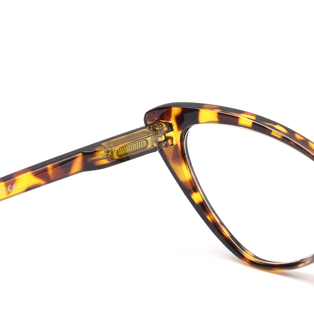 Mode Kat Ogen Leesbril Ultalight Kleine Frame Clear Lens Verziend Brillen Voor Vrouwen &amp; Mannen Met + 10to + 40