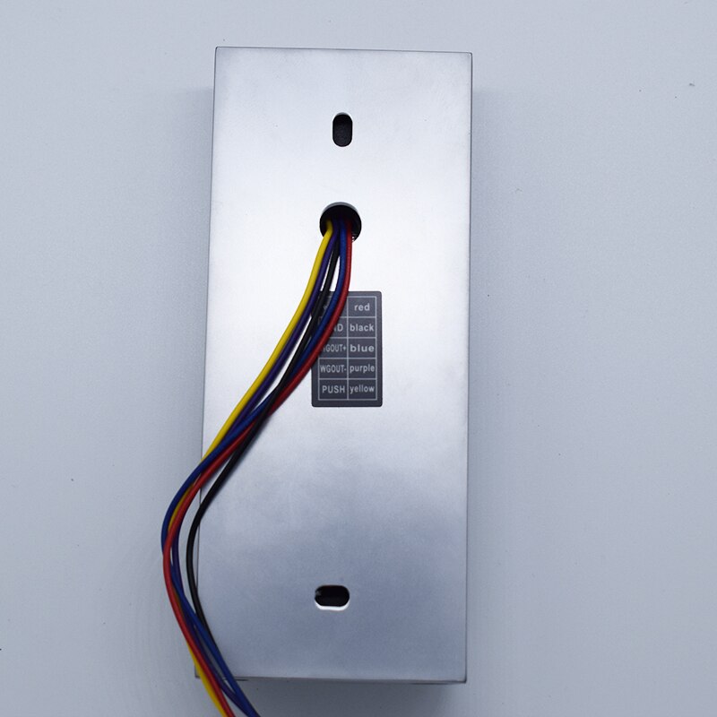 Full metal Fingerprint Biometric access control system rfid reader door access control +5pcs id card +5pcs id keyfob