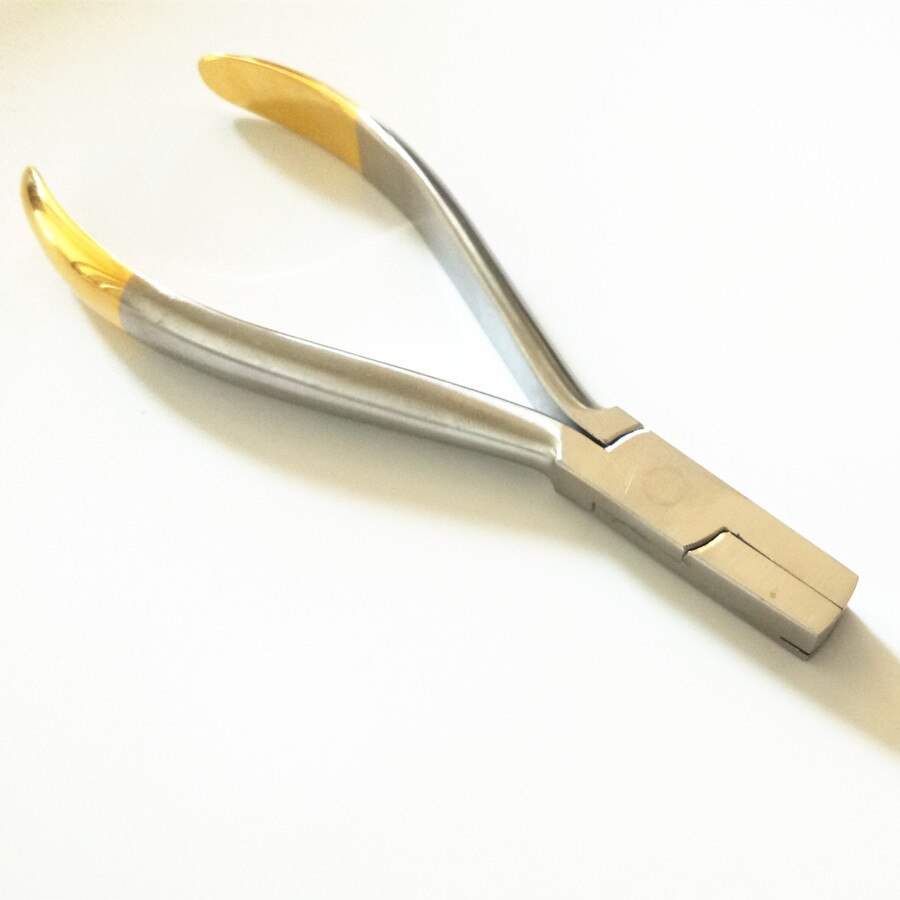 Dental ortodontisk loop forming wire tang nance tang omego loop instrument