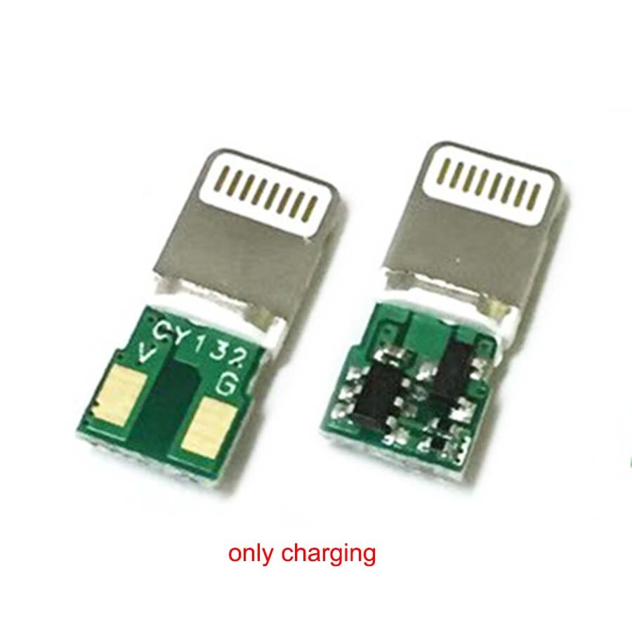 4 st 8 -polig hankontakt usb-kontakt 8p självreparerande svetsadapter adapter för iphone 8 9 10 6 plus xr