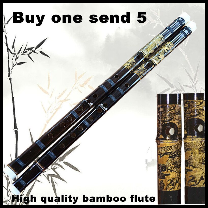 Chinesische Natürliche bambus flöte Musical Instrumente dizi C/D/E/F/G Schlüssel Pfanne hulusi Professionelle flauta kaufen ein senden 5 zubehör