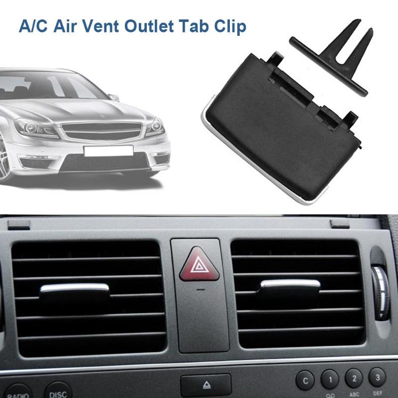 A/C Air Vent Outlet Tab Clip Auto Front Airconditioner Vent Reparatie Kit Voor Mercedes-Benz W204 c180 C200 C260 GLK300 GLK260