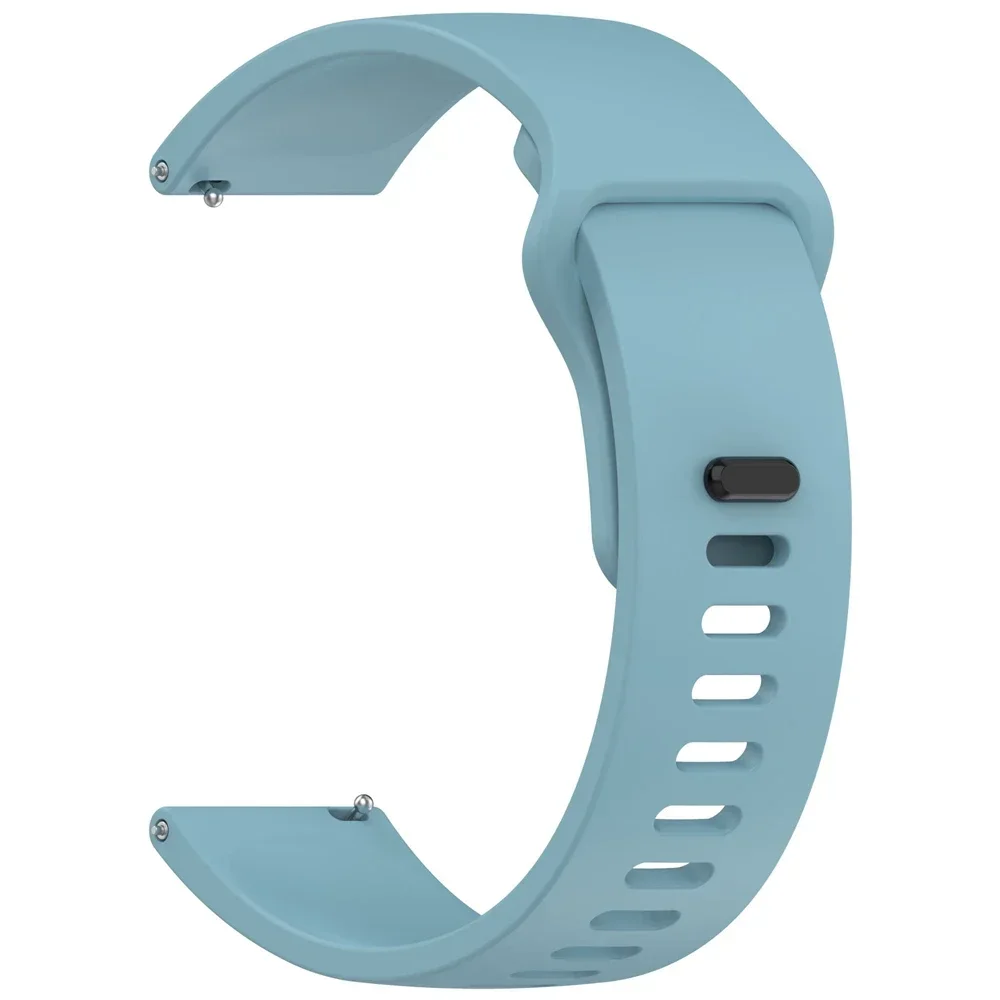 20mm 22mm silikone urrem til ticwatch pro 3 ultra rem til ticwatch gtw/gtx /s2/e2/e3/ gth udskiftning blød sportsrem