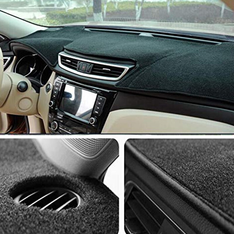 Car Dashboard Cover Dash Mat For Suzuki Liana With Clock Dashmat Pad Carpet Dash Board Sun Shade Cover