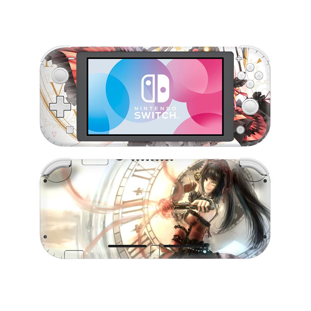 Anime Cute Girl Tokisaki Kurumi Decal NintendoSwitch Skin Sticker For Nintendo Switch Lite Nintend Switch Lite Skin Sticker: YSNSL0825