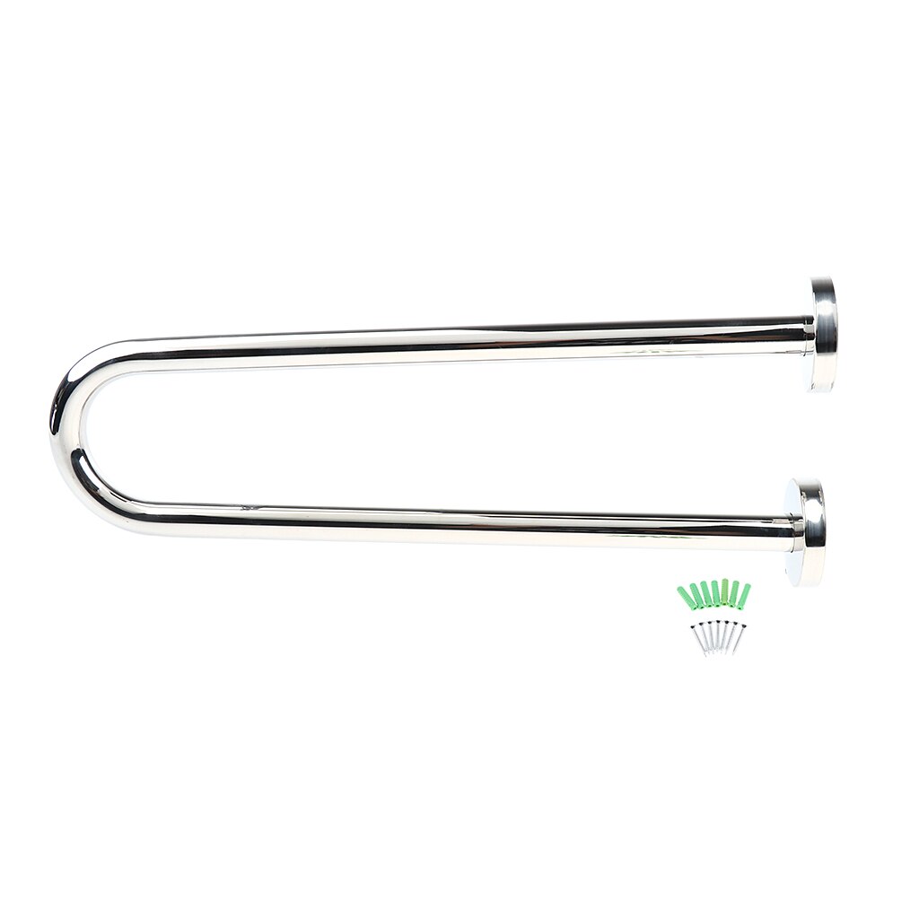 50cm Long Suction Bathroom Grab Handle & Stainless Steel Shower Safety Handle Rails for Bathtub