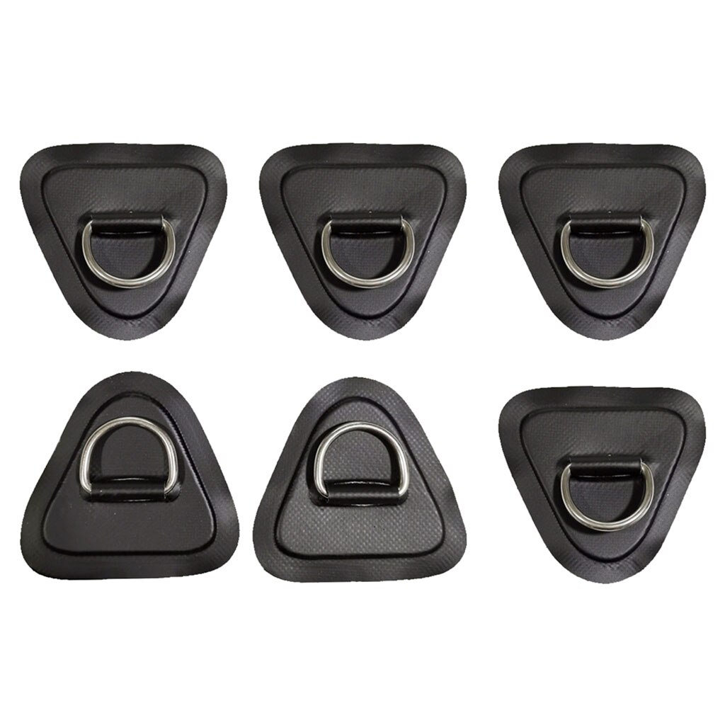 6 Pieces Stainless Steel Kayak D-Ring Buckle For Surfboard Inflatable Boat