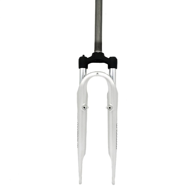 Horquilla delantera de 26 pulgadas para bicicleta de montaña, tubo recto de amortiguación ajustable de 28,6x220mm para suspensión de freno en V, pieza de horquillas de aleación de aluminio