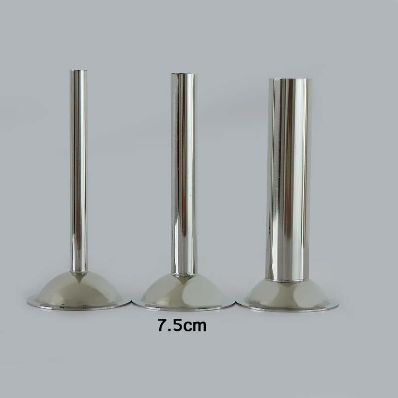 3pc/ set livsmedelsklassat rostfritt stål handgjorda korvrör 7.5/5.7cm bas köttkvarn fyllning köttrör korvfyllning