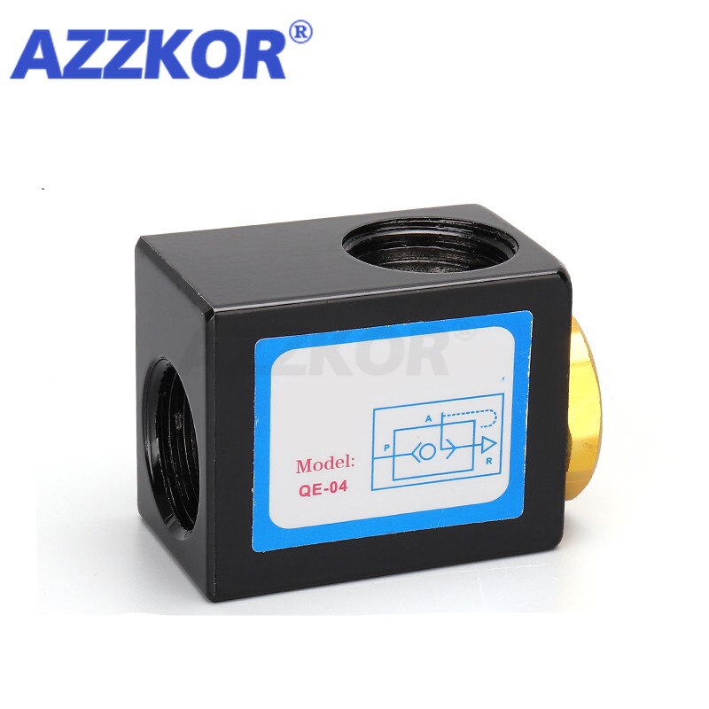 Pneumatic Components Rpid Exhaust Valve Cylinder Rapid Exhaust Valve QE-01 / QE-02 / QE-03 / QE-04 Pipe Fitting Pneumatic Part