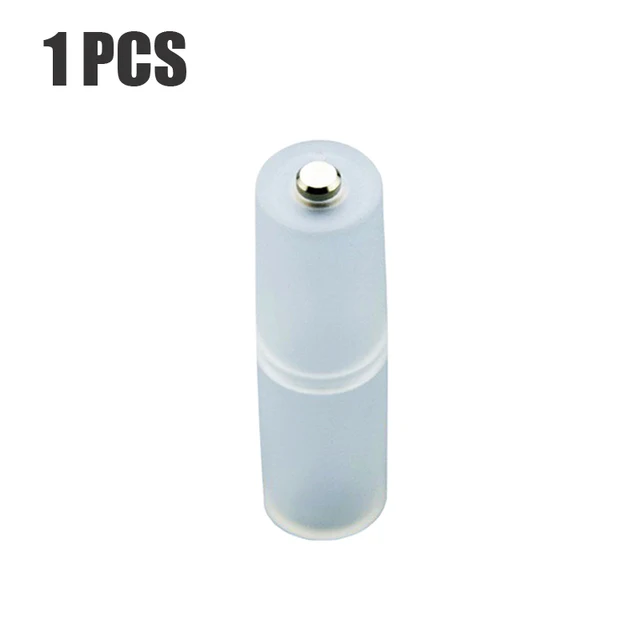 Adaptateur de batterie sèche en plastique AAA à AA, haute ténacité, convertisseur Li-ion, support de batterie Portable, boîtier de commutation, boîte de rangement de batterie: Beige
