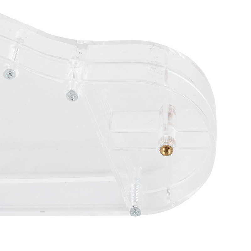 Table Saw Protective Cover Saw Blade Protection Cover Transparent Acrylic for 7 inch Woodworking Table Saw