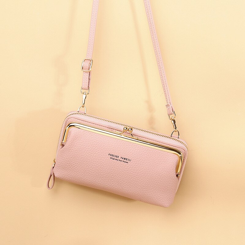 Dames Messenger Bags Vrouwen Crossbody Schouder Portemonnee Kaarthouder Mobiele Telefoon Portemonnee Voor Vrouwelijke