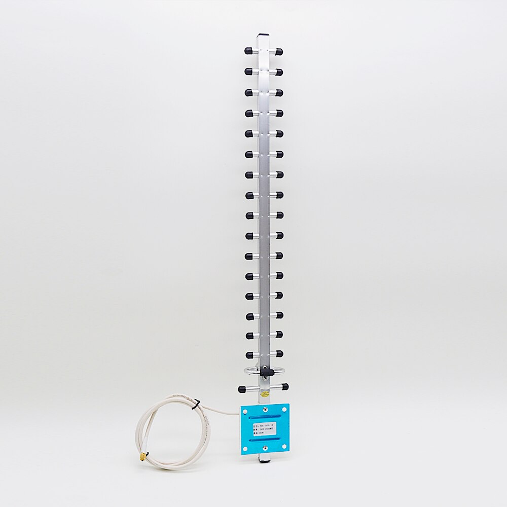 Antena Wifi inalámbrica de 2,4 ghz, 24dbi Sma macho, Wlan, 2,4g, Yagi, 0,3 m, 1,5 m, 3m, 5m, 10m, Cable para repetidor de señal amplificador