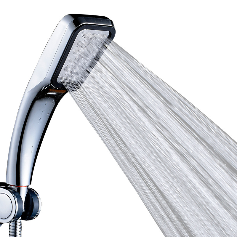 High Pressure Rainfall Shower Spray Head 300 Holes Shower-head Water Saving Filter Nozzle Bathroom Handheld Shower Spray: Default Title