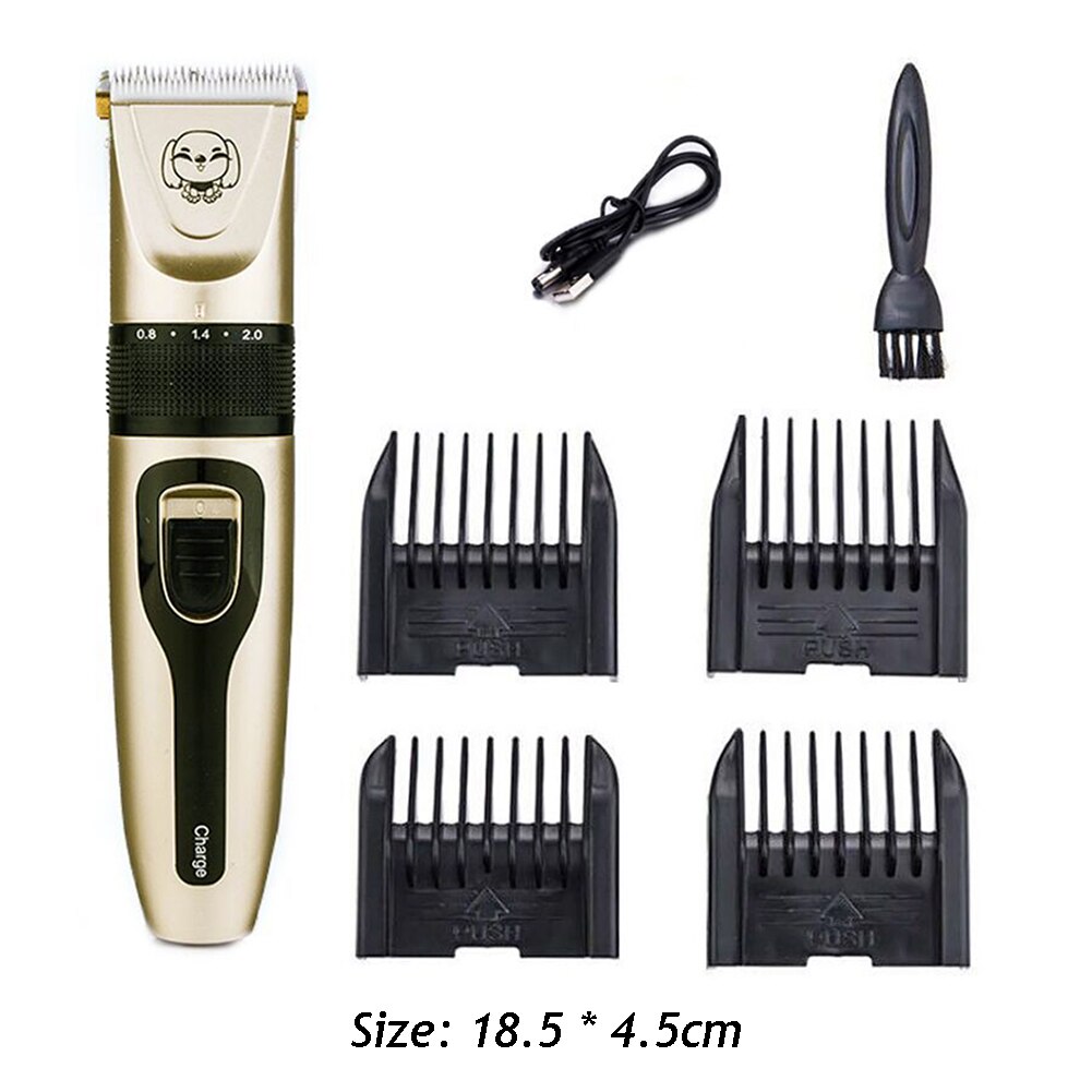Animal Grooming Clippers Rechargeable Pet Dog Haircut Machine Shaver Pet Cat Dog Hair Trimmer Grooming Cutter Electric Scissor: A
