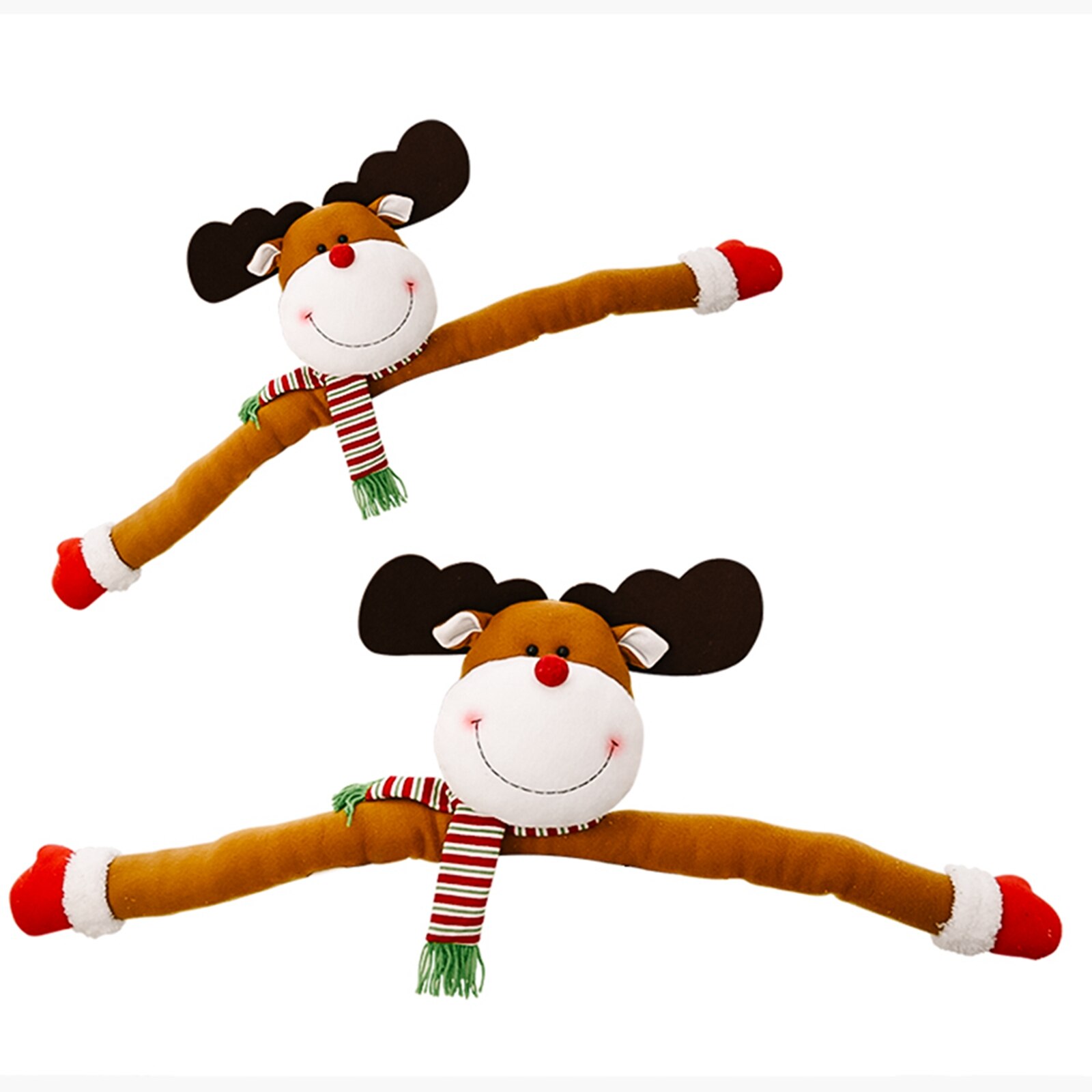 Árbol de Navidad de alce, muñeco de nieve, dibujos animados creativos, País de las Maravillas, suministros de decoración para