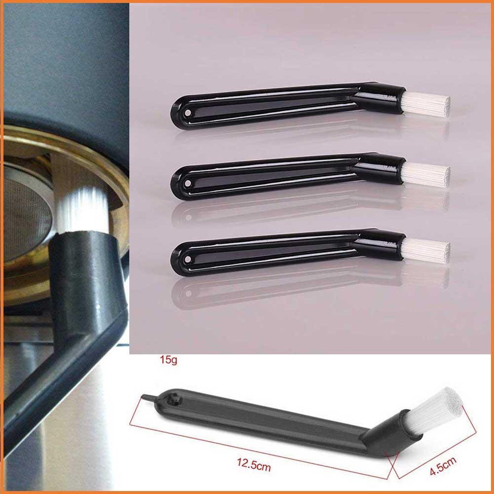 1Pcs Coffee Machine Cleaning Brush Coffee Espresso Machine Cleaning Brush Grime Cleaning Brush Plastic Handle Cleaner Tools