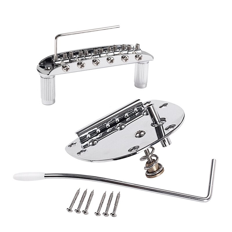 Gitarr bridge pull plate tremolo för mustang och jazzmaster tillbehör